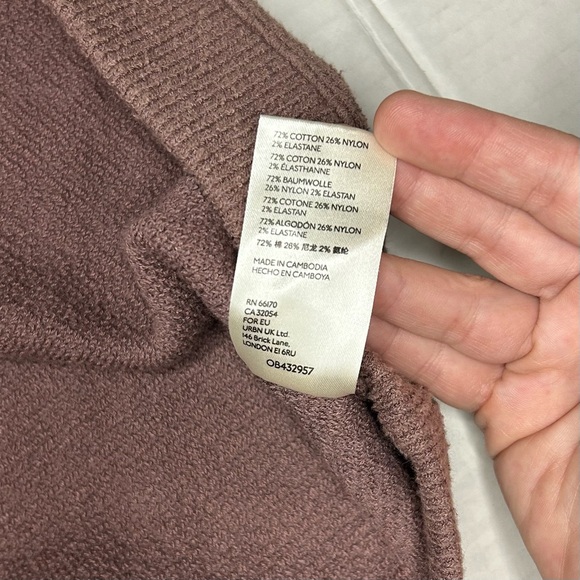 Free People Ottoman Slouchy Tunic Top Sweater Women’s Small Nutmeg Brown - Picture 12 of 12